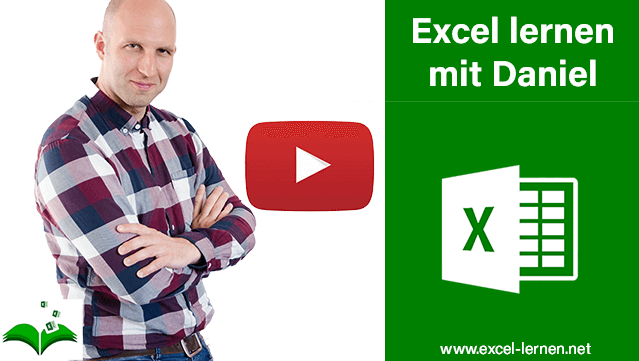 Vorschaubild - Excel lernen mit Daniel - Youtube Videobild